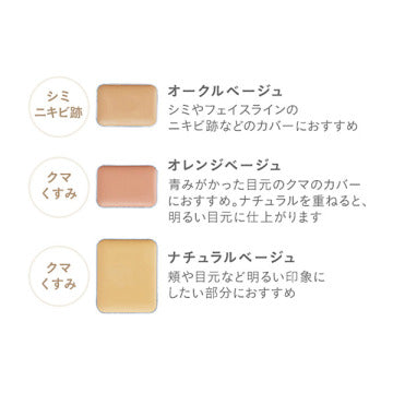 ETVOS Mineral Concealer Palette Coverage Visual White Background