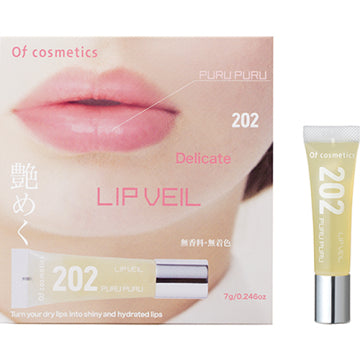Of cosmetics Of Treatment Lip 202 Hydrating Glossy Lips White Background