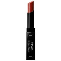 ETVOS Mineral Rouge - Mineral Rouge / full product with container / [Burgundy Red] Deep Brown Red / 2g swatch on lips