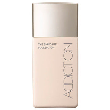 ADDICTION The Skincare Foundation - The Skincare Foundation / SPF25 / PA++ / 014 Amber Rose / 30mL - 30ml product bottle on white background