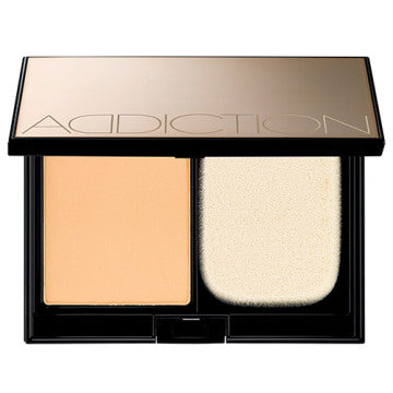 ADDICTION Makeup Sponge - The Glow Powder Foundation / SPF22 / PA++ / Refill / 004 Cool Beige / 8g product packaging