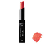 ETVOS Mineral Rouge - Mineral Rouge / full product with container / [Sunset Orange] vibrant healthy orange / 2g swatch on lips