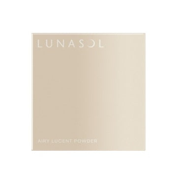 LUNASOL Airy Lucent Powder Radiant Finish White Background