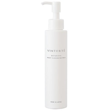 VINTORTE Botanical Moist Cleansing Milk Gentle Cleansing White Background