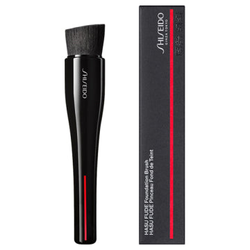 SHISEIDO Lotus Brush Foundation Brush Professional Application White Background
