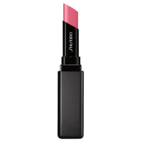 SHISEIDO Color Gel Lip Balm - Color Gel Lip Balm / full product with container / 107 swatch on lips