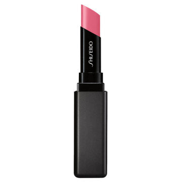 SHISEIDO Color Gel Lip Balm - Color Gel Lip Balm / full product with container / 107 swatch on lips