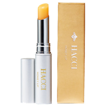 HACCI Lipstick product packaging on clean white background