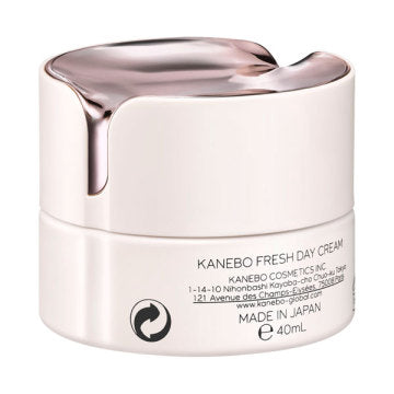KANEBO Fresh Day Cream Moisturizing Radiant Skin White Background