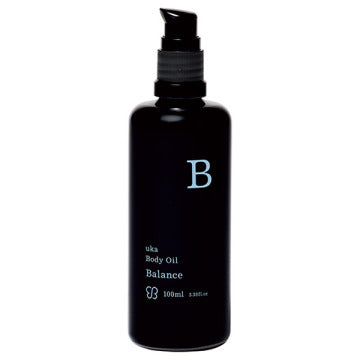 uka Body Oil Balance product packaging on clean white background