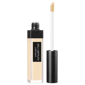 shu uemura Unlimited Concealer Flawless Coverage White Background