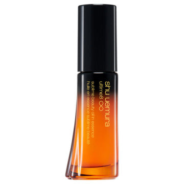 shu uemura Ultim8∞ Sublime Beauty Oil in Essence Radiant Skin White Background