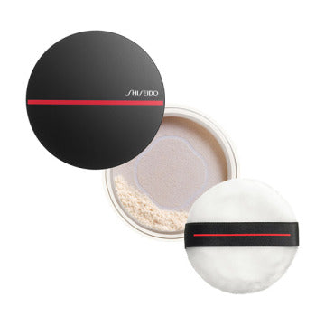 SHISEIDO Synchro Skin Invisible Silk Loose Powder Radiant Radiant Finish White Background