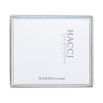 HACCI Fermented Liquid Cream product packaging on clean white background