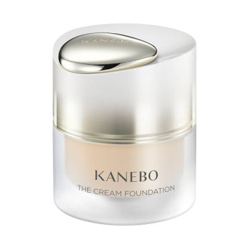 KANEBO Kanebo The Cream Foundation - Kanebo The Cream Foundation / SPF10 / PA+++ / Ochre A / 30ml / Eternity Bouquet Scent product bottle on white background