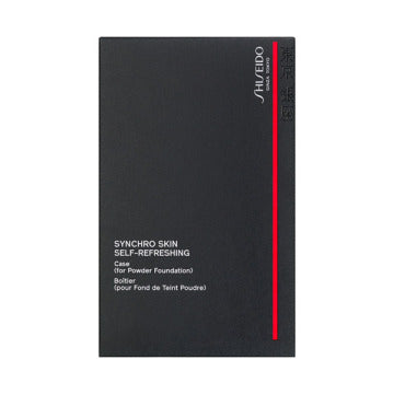 SHISEIDO Synchro Skin Self-Refreshing Case Sponge Puff White Background