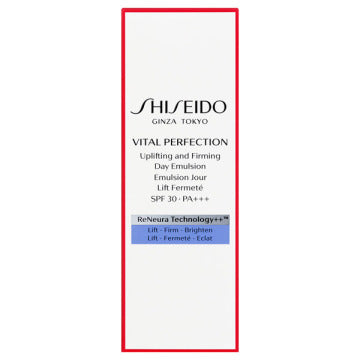 SHISEIDO Vital Perfection UL Firming Day Emulsion Moisturizing Elixir Product Shot