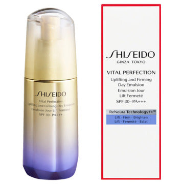 SHISEIDO Vital Perfection UL Firming Day Emulsion Moisturizing Elixir Product Shot