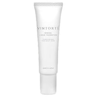 VINTORTE Mineral Liquid Foundation - Mineral Liquid Foundation / SPF42 / PA+++ / full product with container / Light Beige / 35g product bottle on white background