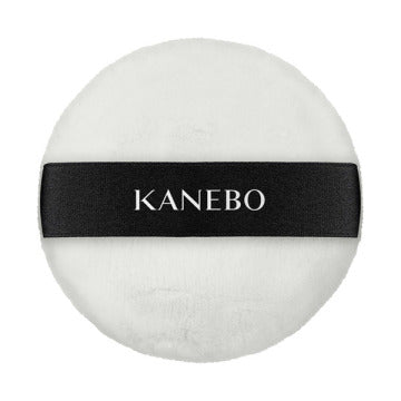KANEBO Face Powder Puff Soft Application White Background