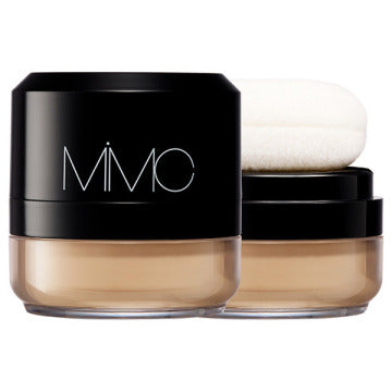 MiMC Mineral Moist Powder Foundation - Mineral Moist Powder Foundation / SPF19 / PA++ / full product with container / 102 Neutral / 6g product bottle on white background