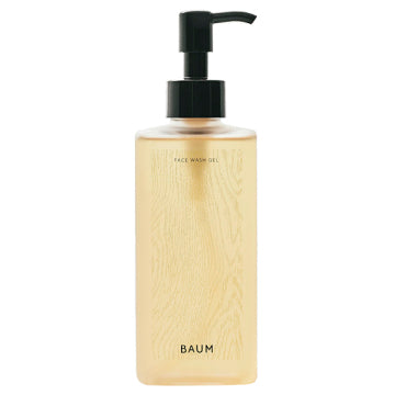 BAUM Face Wash Gel Gentle Foaming Visual Refreshing Background
