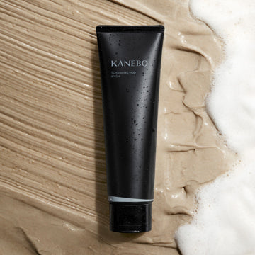 KANEBO Scrubbing Mud Wash Clear Skin Visual Background