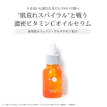 Dr. K C Concentrate Oil Serum Skin-Perfecting Elixir White Background