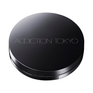 ADDICTION Cushion Foundation Case Radiant Finish White Background