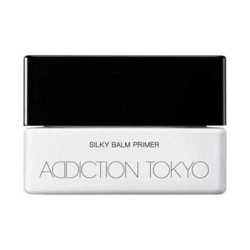 ADDICTION Silky Balm Primer Pore Smoothing Texture White Background