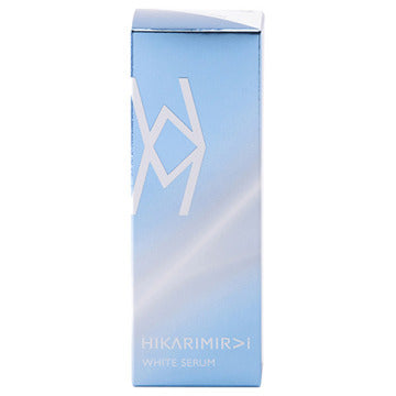 HIKARIMIRAI White Serum product packaging on clean white background