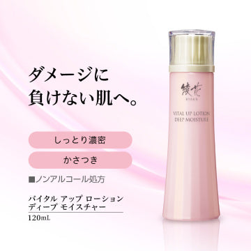 綾花 Vital Up Lotion Deep Moisture Hydrating Formula White Background