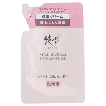 綾花 Vital Up Cream Deep Moisture - Vital Up Cream Deep Moisture / Refill / 30g bottle with dropper