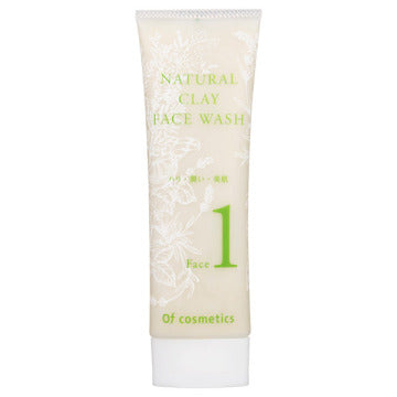 Of cosmetics Natural Clay Face Wash F1 Cleansing Foam Product Shot