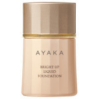 綾花 Bright Up Liquid Foundation - Bright Up Liquid Foundation / 33 (Ochre) / 30mL - 30ml product bottle on white background
