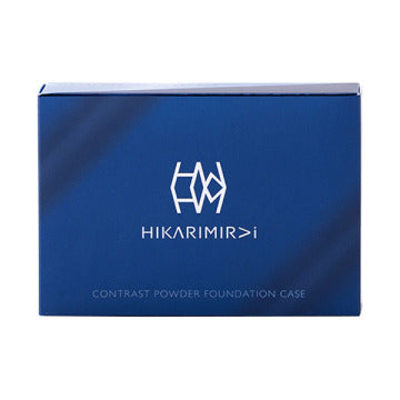 HIKARIMIRAI Contrast Powder Foundation Case Lightweight Finish White Background