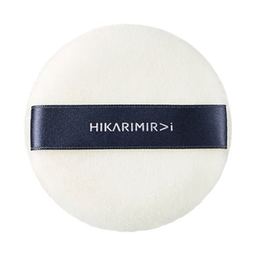 HIKARIMIRAI Contrast Face Powder Puff Soft Texture White Background