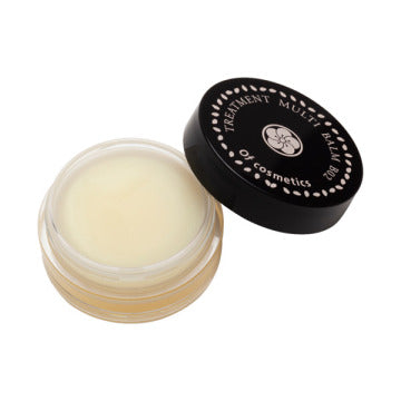 Of cosmetics Treatment Multi Balm Nourishing Lips White Background