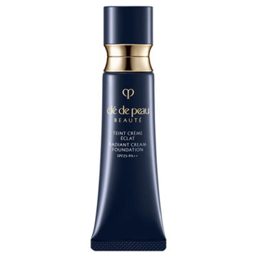 Cle de Peau Beaute Tancream Eclair n - Tancreme Eclat n / SPF25 / PA++ / full product with container / OC00 / 25g / Scented with natural rose essence, etc. product bottle on white background