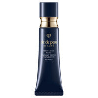 Cle de Peau Beaute Tancream Eclair n - Tint Creme Eclat n / SPF25 / PA++ / full product with container / OC10 / Scented with natural rose essence product bottle on white background
