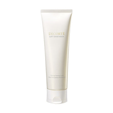 DECORTÉ Lift Dimension Refining Cleansing Cream Gentle Makeup Removal White Background