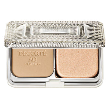 DECORTÉ AQ Milliority Treatment Powder Foundation Case - AQ Milliority Treatment Powder Foundation / refill only / 202 Cream / 11g(refill only) product bottle on white background