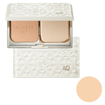 DECORTÉ AQ Powder Foundation Case - AQ Skin Forming Powder Foundation / refill only / 201 / 11g product bottle on white background