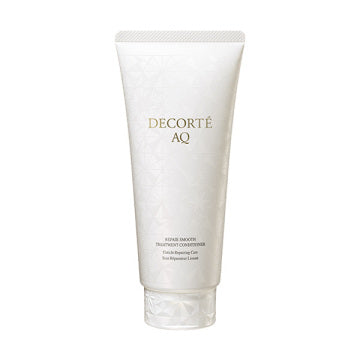 DECORTÉ AQ Repair Smooth Treatment Conditioner - AQ Repair Smooth Treatment Conditioner / full product with container / 250g product packaging