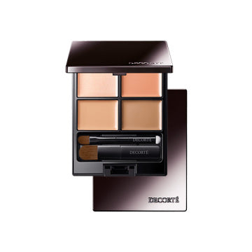 DECORTÉ Tone Perfecting Palette - Tone Perfecting Palette / full product with container / 02 Medium / 5g product bottle on white background
