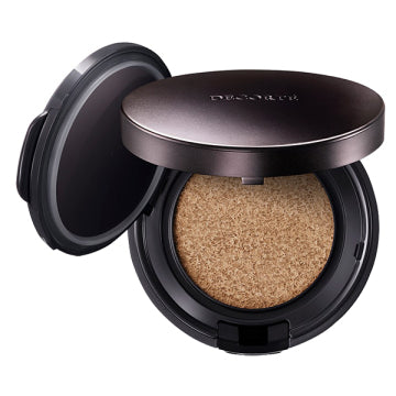 DECORTÉ Cushion Foundation Case - The Skin Cushion Foundation Fresh / refill only / 201 / 12g product bottle on white background
