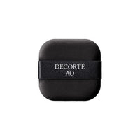DECORTÉ AQ Cushion Foundation Case - AQ Puff CF / Puff product bottle on white background