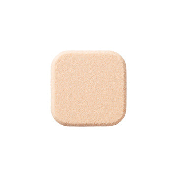 DECORTÉ AQ Milliority Treatment Powder Foundation Case - AQ Milliority Makeup Sponge / Sponge product bottle on white background