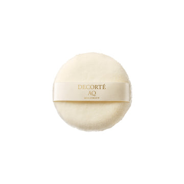 DECORTÉ AQ Milliority Face Puff Professional Application Tool White Background