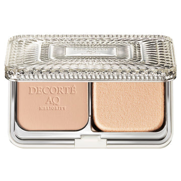 DECORTÉ AQ Milliority Treatment Powder Foundation Case - AQ Milliority Treatment Powder Foundation / refill only / 401 / 11g product bottle on white background